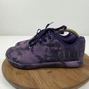 NOBULL Shoes Mens Size 9 Purple Tie Dye Low Top Athletic Cross Training Sneakers